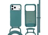 Custodia Per Iphone 17 Pro Max - Silicone - Imoshion Custodia Morbida/Custodia Con Cinturino/Cover Posteriore - Verde Scuro