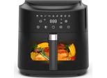 Friggitrice Ad Aria Calda Airfryer 9L Xl Con Touchscreen Digitale, 9 Programmi Preimpostati, 2350 W, Finestra Di Controllo Con Illuminazione, A Basso Contenuto Di Grassi O Senza Olio
