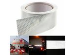 Foglio Riflettente Foglio Riflettente Nastro Riflettente Autoadesivo Cartello Di Avvertimento Bianco 10 M X 5 Cm Camion