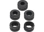 Inserti Per Pressacavi - Profilo M - 12/15/18/22/28 Mm - Per Tubi In Rame - Acciaio 40Cr - 5 Pezzi - Nero