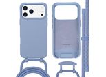 Custodia Per Iphone 17 Pro - Silicone - Imoshion Custodia Morbida/Custodia Con Cinturino/Cover Posteriore - Blu