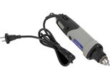 Mini Levigatrice Elettrica - Levigatrice Diritta - 400 W - Velocità Regolabile Da 5.000 A 28.000 Giri/Min - Spina Ue Da 220 V - Pinza Di Serraggio Da 0,6 A 6,5 Mm - Motore In Rame - Grigio