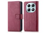 Custodia Per Cellulare Imoshion Per Xiaomi Redmi Note 15 (5G) - Custodia A Libro Bookcase Flip - Rosso
