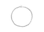 Armband Firetti "Schmuck Geschenk Silber 925 Armschmuck Armkette Ankerkette Infinity" Gr. 19, Silber (Silberfarben), ArmbäNder, Damen, 19, Silber 925 (Sterlingsilber), Armband, Made In Germany