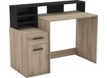 Schreibtisch Demeyere Group "Delphi", Kronberg, Kronberg, B:126,2Cm H:93,5Cm T:59,8Cm, Tische, Schreibtisch, Schreibtisch 1Turig 1 Schublade
