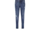 Bequeme Jeans 2Y Premium "2Y Premium Herren 2Y Skinny Fit Jeans", Herren, Gr. 32, NormalgrößEn, Blau, 98% Baumwolle, 2% Elasthan, Unifarben, Jeans