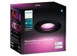 White & Color Ambiance Xamento Einbauspot, Led-Leuchte Schwarz, Rund