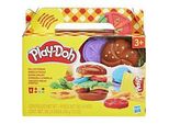 Play-Doh Burger Spielset Mit Knetwerkzeugen Und Spielknete, Basteln