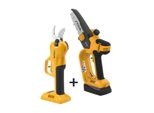 STIGA Akku-Handegeräte-Set SC 100 + PR 100 inkl. 1x 20 V 2 Ah Akku. u Ladegerät)
