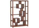 Wohnling BüCherregal WL1.207 Massiv-Holz Sheesham 115 X 180 Cm