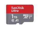 SANDISK Speicherkarte microSDXC Ultra 1TB, grau, 1000 GB, Speicherkarten