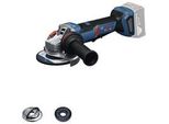 Akku-Winkelschleifer Gws 18V-11PS Professional Solo, 18Volt Blau/Schwarz, Ohne Akku Und LadegeräT, Mit Vibration Control-Zusatzhandgriff