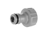 Gardena Hahnverbinder 21Mm (G 1/2) FüR Anschluss Von SchläUchen An WasserhäHne, Aus Kunststoff Und Metall, Passend FüR WasserhäHne Mit 21 Mm (G 1/2)-Gewinde, 18220-20)