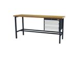 Stier Werkbank Mit 1X100, 2X150 Mm Schubladen Bxtxh 2000X600X960 Mm Ral 7016 / Ral 7035 (906301)