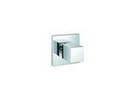 Grohe Fertigmontageset Eurocube Chrom, Up-Ventil Oberbau, Metallgriff (19910000)