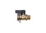 Oventrop Kugelhahn Optiflex Dn 10, Ag, Mit Verschlusskappe, Messing (1033413)