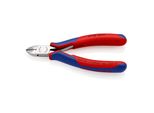 Knipex 77 02 120 H Elektronik-Seitenschneider Mit Eingesetzter Hartmetallschneide Mit Mehrkomponenten-HüLlen 120 Mm)