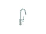 Grohe Waschtisch-Einhebelmischer Bauflow 1/2", L, M Abl A Ks, Swb Rohrausl, Ch (23753000)