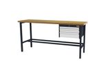 Stier Werkbank Mit 1X50, 1X100, 1X150 Mm Schubladen Bxtxh 2000X600X960 Mm Ral 7016 / Ral 7035 (906299)