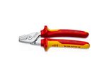 Knipex 95 16 160 Stepcut® Kabelschere Isoliert Mit Mehrkomponenten-HüLlen, Vde-GeprüFt Verchromt 160 Mm)