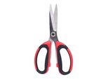 Ks Tools Universalschere, 190Mm, Schwarz-Rot (118.0066)