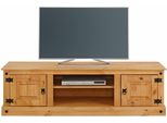 Lowboard Otto Home "Mexico", Beige (Hell Gewachst), B:160Cm H:45Cm T:45Cm, Sideboards, Lowboard, Kommode, Breite 160 Cm