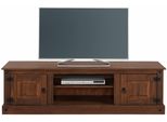 Lowboard Otto Home "Mexico", Beige (Dunkel Gewachst), B:160Cm H:45Cm T:45Cm, Sideboards, Lowboard, Kommode, Breite 160 Cm