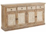 Sideboard Otto Home "Malati", Braun, B:179Cm H:88Cm T:40Cm, Sideboards, Sideboard, Kommode, Breite 179 Cm