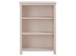Regal Otto Home "Pivo", Weiß, B:77Cm H:106Cm T:31Cm, Massivholz, Regale, Regal, Aus SchöNem Massivem Kiefernholz, HöHe 106 Cm