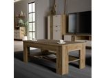 Couchtisch Forte "Killarney", Mavuella Eiche, Mavuella Eiche, Mavuella Eiche, B:110Cm H:45,5Cm T:60Cm, Tische, Couchtisch, Breite 110 Cm, Ablage, Pflegeleicht, Einfache Montage