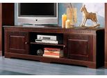 Lowboard Otto Home "Lisa", Braun (Dunkelbraun), B:175Cm H:55Cm T:45Cm, Massivholz, Sideboards, Lowboard, Kommode Aus SchöNem Massivem Kiefernholz, Breite 175 Cm