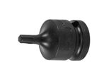 BGS Kraft-Bit-Einsatz 5486-T30, Antrieb Innenvierkant 12,5 Mm (1/2"), T-Profil (FüR Tx) T30 ; BGS Technic)