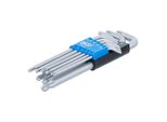 BGS WinkelschlüSsel-Satz T-Profil (FüR Tx) Mit Kugelkopf T10 - T50 9-Tlg. ; BGS Technic (818)