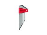 Pb Swiss Tools Winkelschraubendreher- Satz Im Kunststoffhalter 8-Teilig T6-T25 Bohrung Swiss (Pb 411.BH 6-25)
