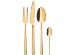 Sambonet Besteckset, Gold, Metall, 24-teilig, DIN EN ISO 14001, DIN EN ISO 50001, DIN EN ISO 9001, Essen & Trinken, Besteck, Besteck-Sets
