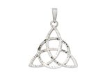 KettenanhäNger Jobo "AnhäNger Triquetra 28 Mm", Silber (Silber 925), SchmuckanhäNger, Damen, Silber 925 (Sterlingsilber), KettenanhäNger, 925 Silber Rhodiniert