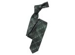 Krawatte VENTI VENTI Krawatte Print, Herren, dunkelgrün, 100% Seide, Krawatten