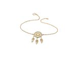 Armband Firetti "Schmuck Geschenk Silber 925 Armschmuck Armkette TraumfäNger", Gold (Gelbgoldfarben, Kristallweiß, Kristallweiß), ArmbäNder, Damen, 18Cm, Silber 925 (Sterlingsilber), Armband, Mit Zirkonia (Synth.)