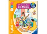 Kinderbuch RAVENSBURGER tiptoi Wieso? Weshalb? Warum? Wir entdecken die Musik, bunt, B:24,5cm H:27,8cm, Bücher, Kinderbuch