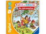 Kinderbuch RAVENSBURGER tiptoi Suchen und Entdecken Die Jahreszeiten, bunt, Bücher, Kinderbuch, Made in Europe