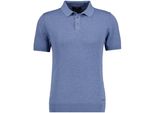 Rundhalspullover Ragman, Herren, Gr. 54, Mittelblau, 726, Feinstrick, 100% Baumwolle, Ohne Ausschnitt, Pullover Rundhalspullover