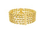Armband Joop "2039829", Gold (Gelbgoldfarben), ArmbäNder, Damen, 17Cm, Edelstahl Polyurethan, Edelstahl, Polyurethan, Armband