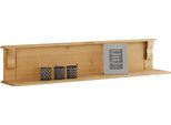 Wandregal Otto Home "Adele", Beige (Gelaugt, GeöLt), Regale, Wandregal, Breite 120 Cm, Aus Massiver Kiefer, Fsc