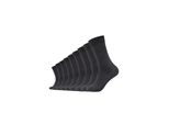 Socken Camano "Comfort", Herren, Gr. 39-42, Grau (Anthrazit, Melange), Baumwollmischung, Melange, Normal, Socken Socken, Mit VerstäRktem Fersen- Und Zehenbereich