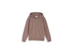 Tom Tailor MäDchen Oversize Hoodie Sweatshirt Mit RüCkenprint, Braun, Uni, Gr. 164