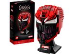 LEGO 76199 Marvel Spider-Man Carnage Maske Bauset für Erwachsene, Sammlerstück, Geschenkidee für Sammler