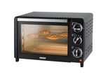 UNOLD Minibackofen 68875 OFEN Allround, schwarz, B:42,8cm H:28,7cm T:31cm, Minibacköfen, Minibackofen