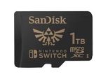 SANDISK Speicherkarte microSDXC Extreme, Nintendo licensed Zelda Edition, schwarz, 1000 GB, Speicherkarten