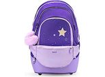Belmil 2-IN-1 Schultasche & Gürteltasche 2-teilig Dahlia