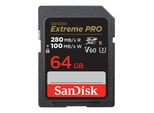 SanDisk Extreme PRO SDXC UHS-II Speicherkarte 64GB